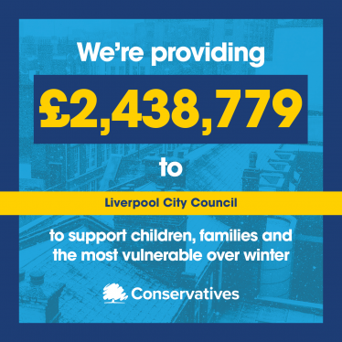 Liverpool City Council is Receiving over £2 million to support vulnerable families