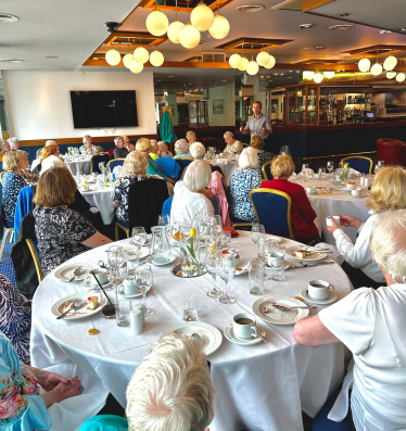 Dr David Jeffery addressing the Merseyside Conservative Ladies Luncheon Club